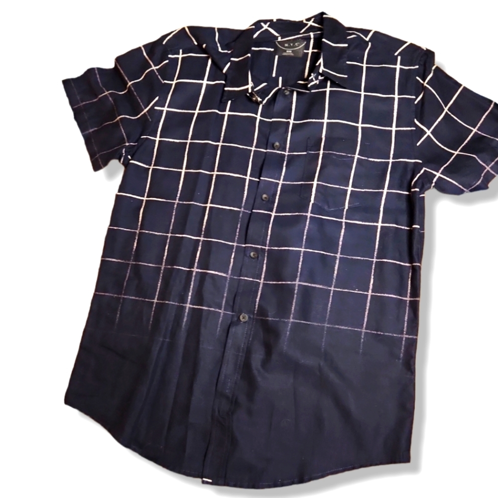 BROOKLYN CALLING N.Y.C men's button down shirt size M